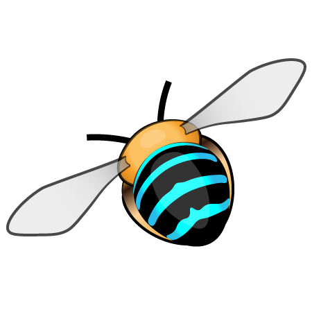 Blue Banded Bee